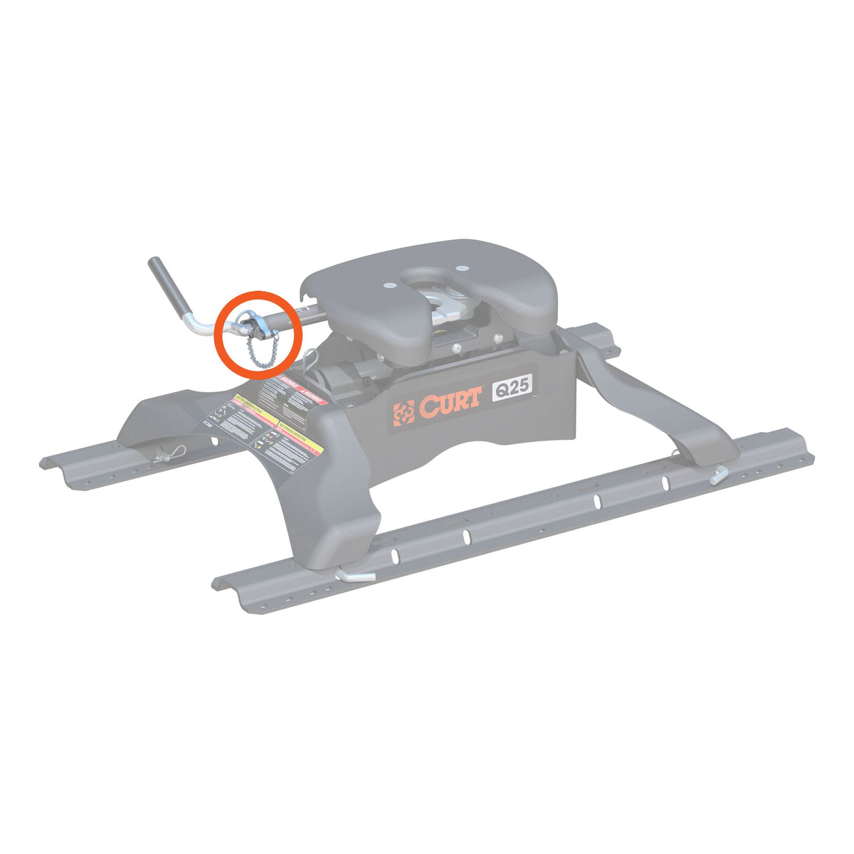 Replacement Q-Series 5th Wheel Handle Lock Hardware