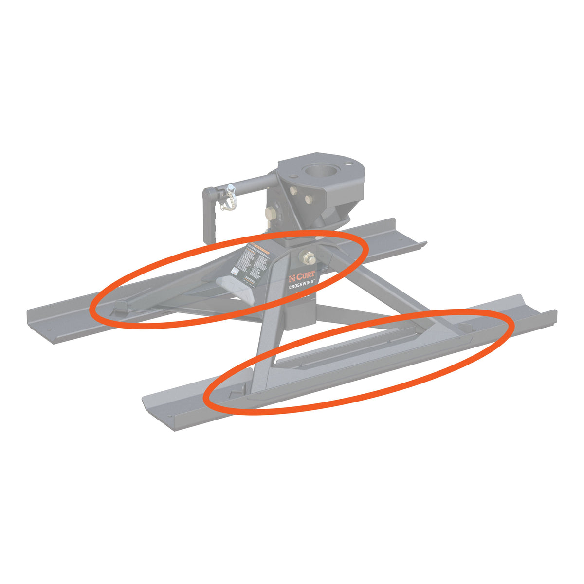 CURT 19282 Replacement CrossWing 5th Wheel Hitch Skid Pads