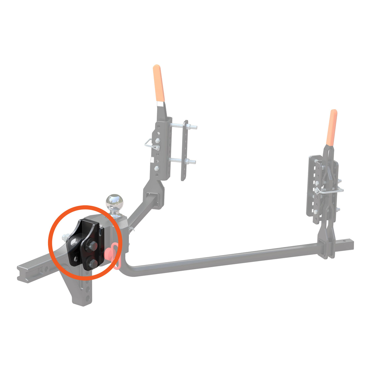 CURT 19299 Replacement TruTrack Trailer-Mounted Weight Distribution Horn