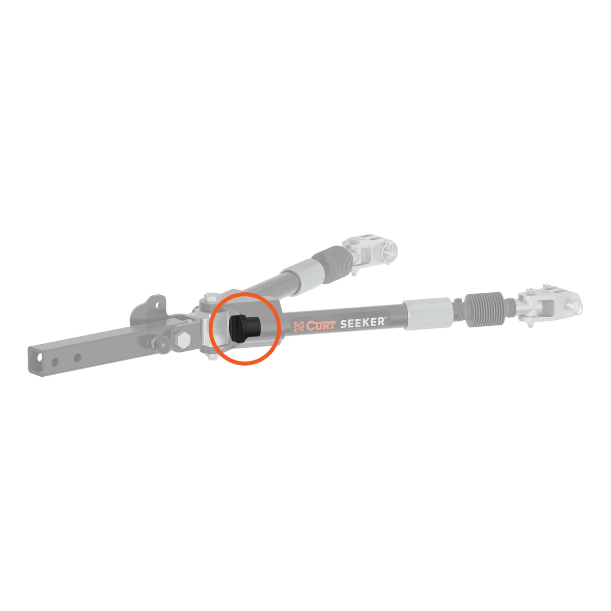 CURT 19319 Replacement Seeker Tube Cap