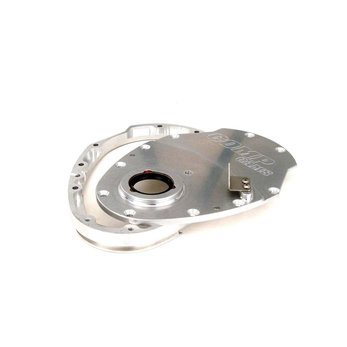 Two-Piece Billet Aluminum Timing Cover For Chevrolet 265-400 Small Block And V6