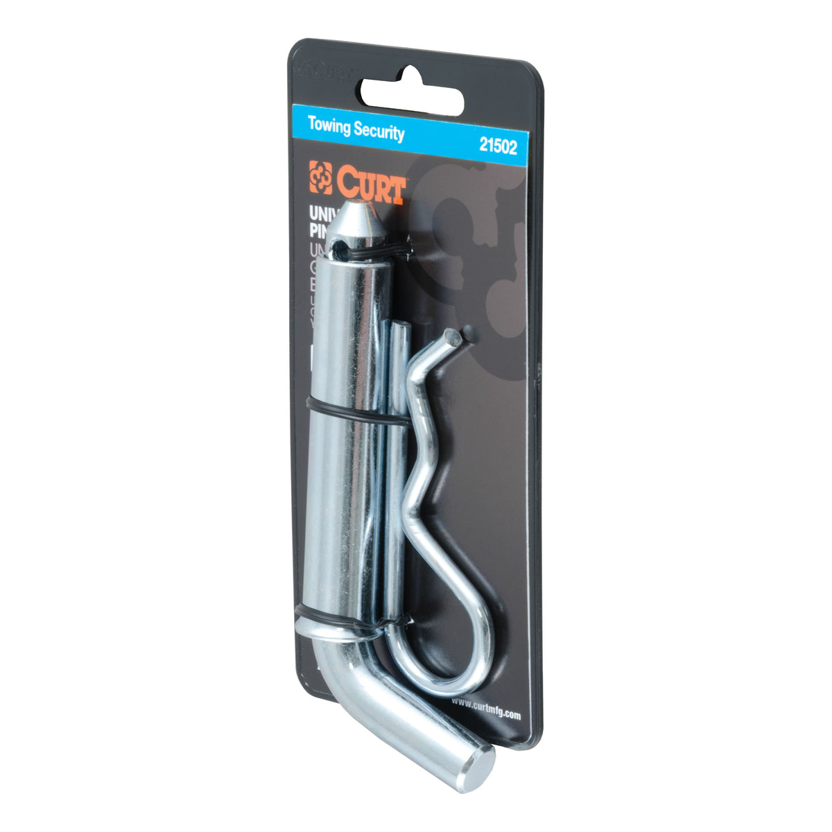 1/2" Hitch Pin With 5/8" Adapter (1-1/4" Or 2" Receiver Zinc Packaged)