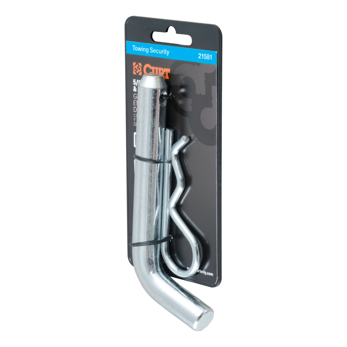 5/8" Hitch Pin (2" Or 2-1/2" Receiver Zinc Packaged)