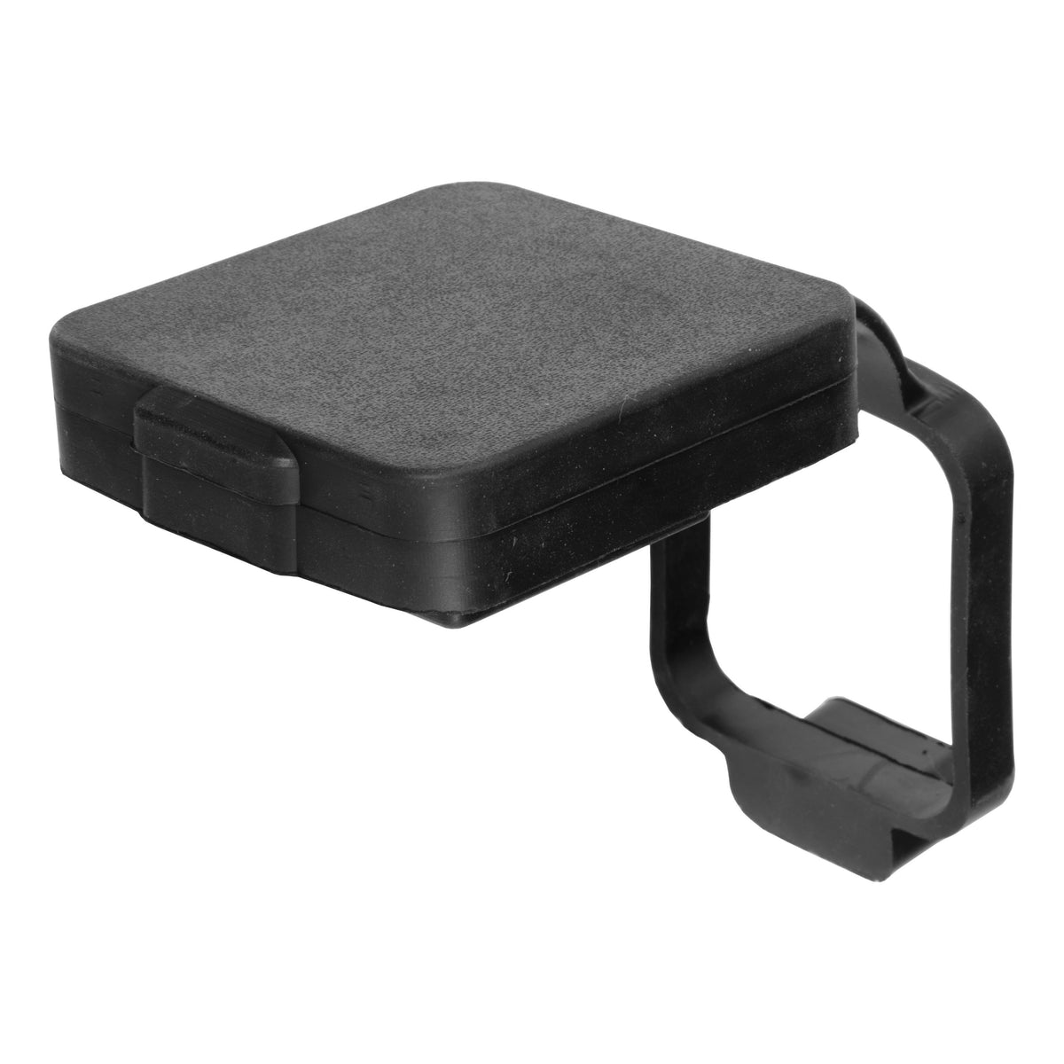 2" Rubber Hitch Tube Cover With 4-Way Flat Holder (Packaged)