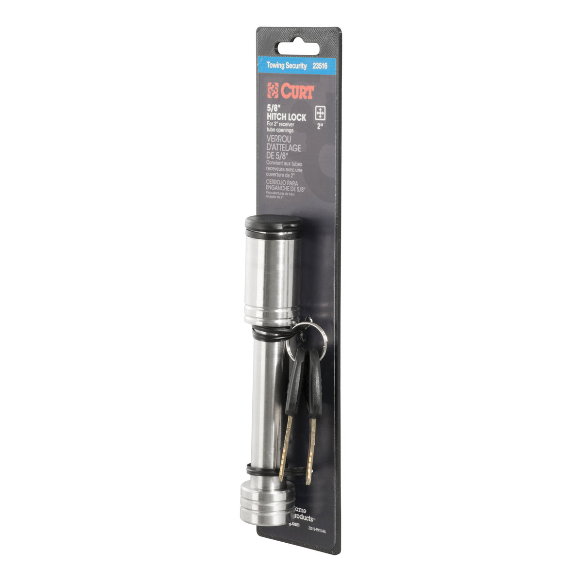 5/8" Hitch Lock (2" Receiver Barbell Stainless)