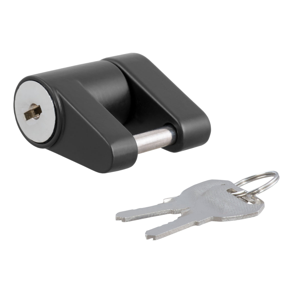 Coupler Lock (1/4" Pin 3/4" Latch Span Padlock Black)