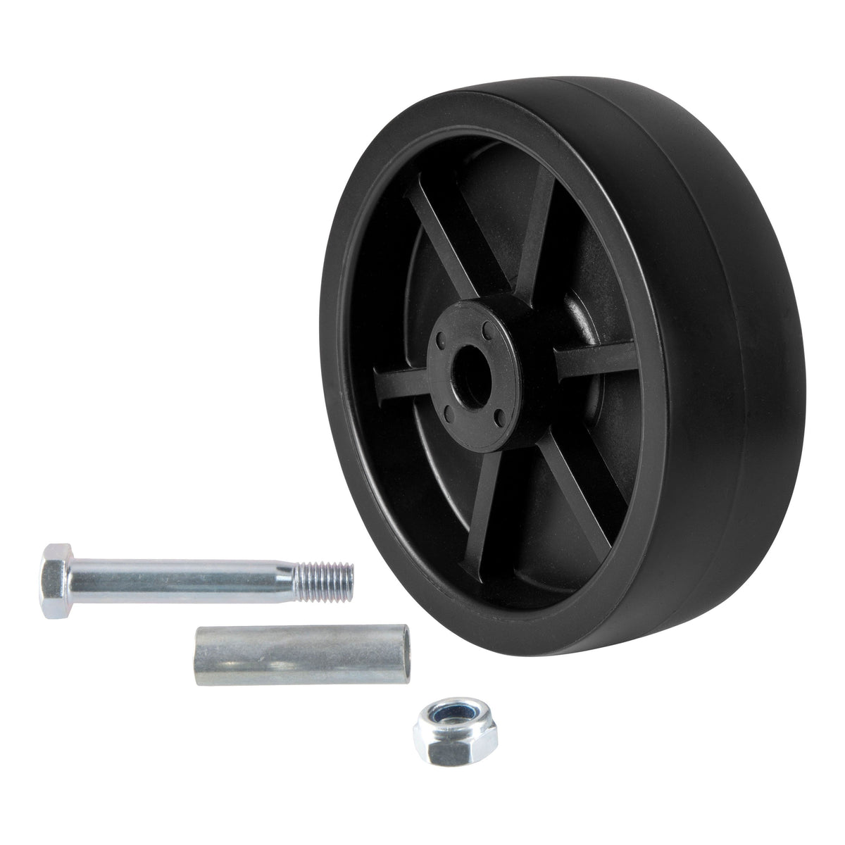 CURT 25014 6-Inch Replacement Boat Trailer Jack Wheel