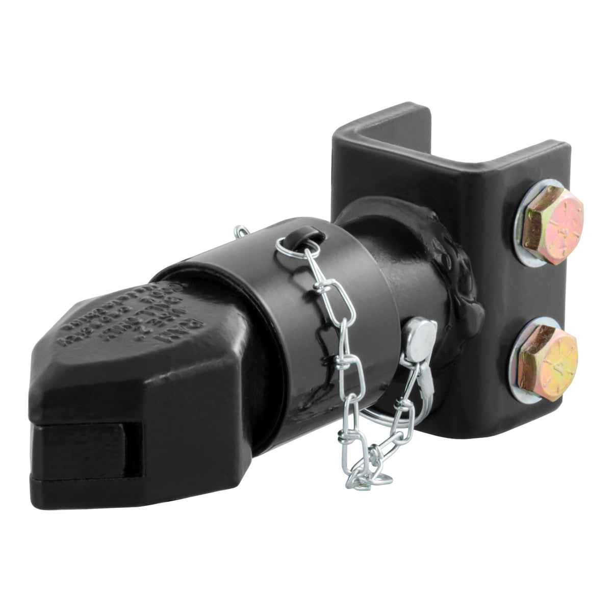 2" Channel-Mount Coupler With Sleeve-Lock (7000 Lbs Black)