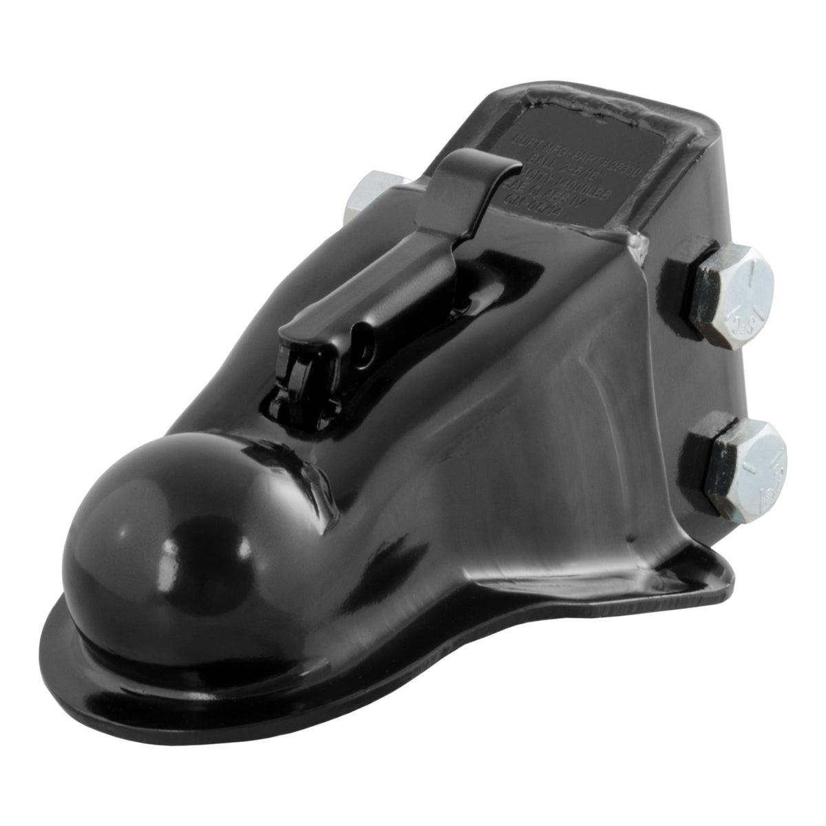 2-5/16" Channel-Mount Coupler With Easy-Lock (14000 Lbs Black)