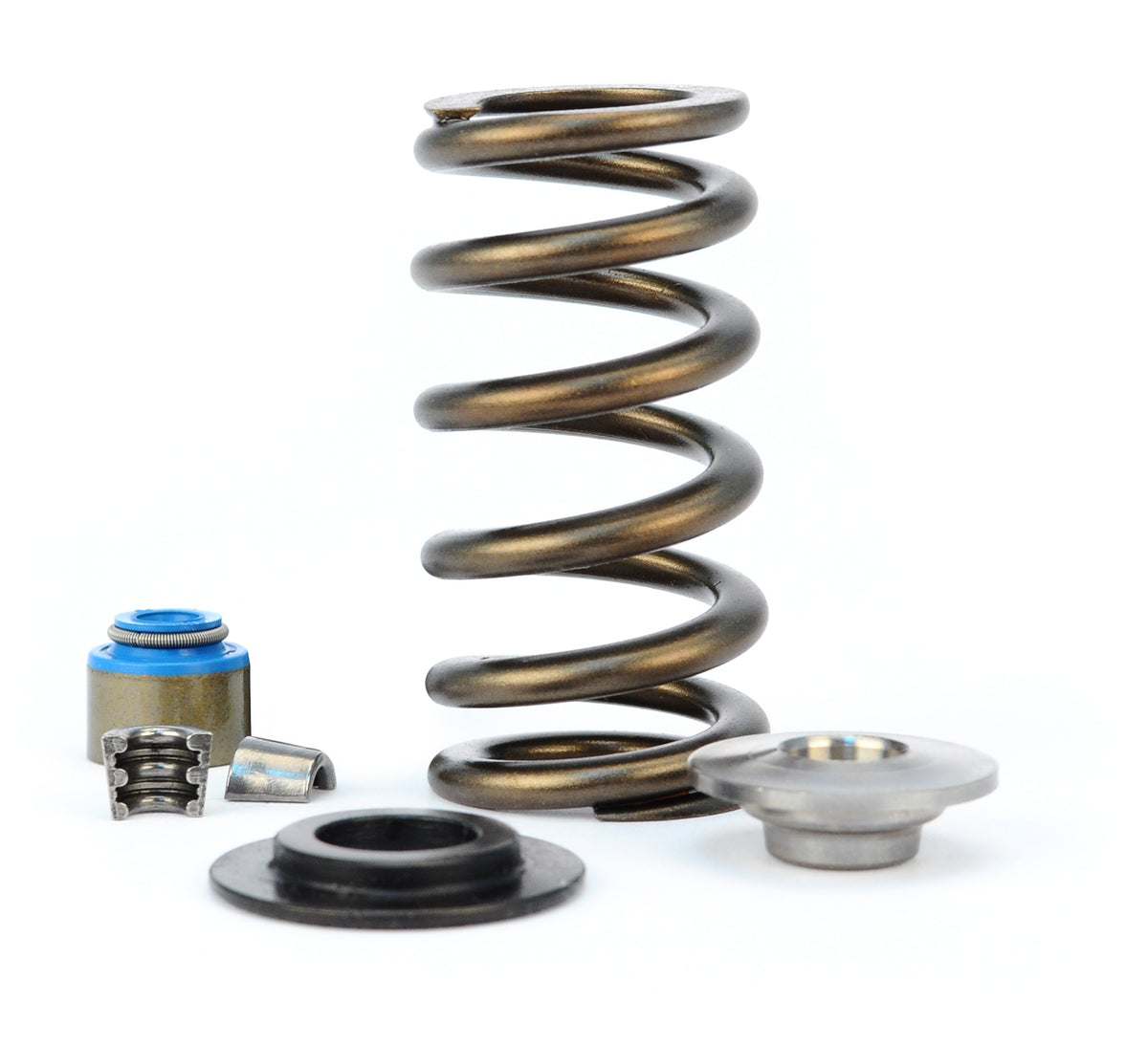 Beehive Spring Kit W/ Tool Steel Retainers For Ford 5.0 Coyote