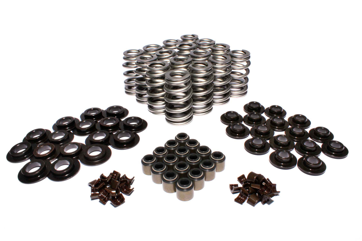 GM LS Beehive Valve Spring Kit W/ Tool Steel Retainers; .625" Max Lift