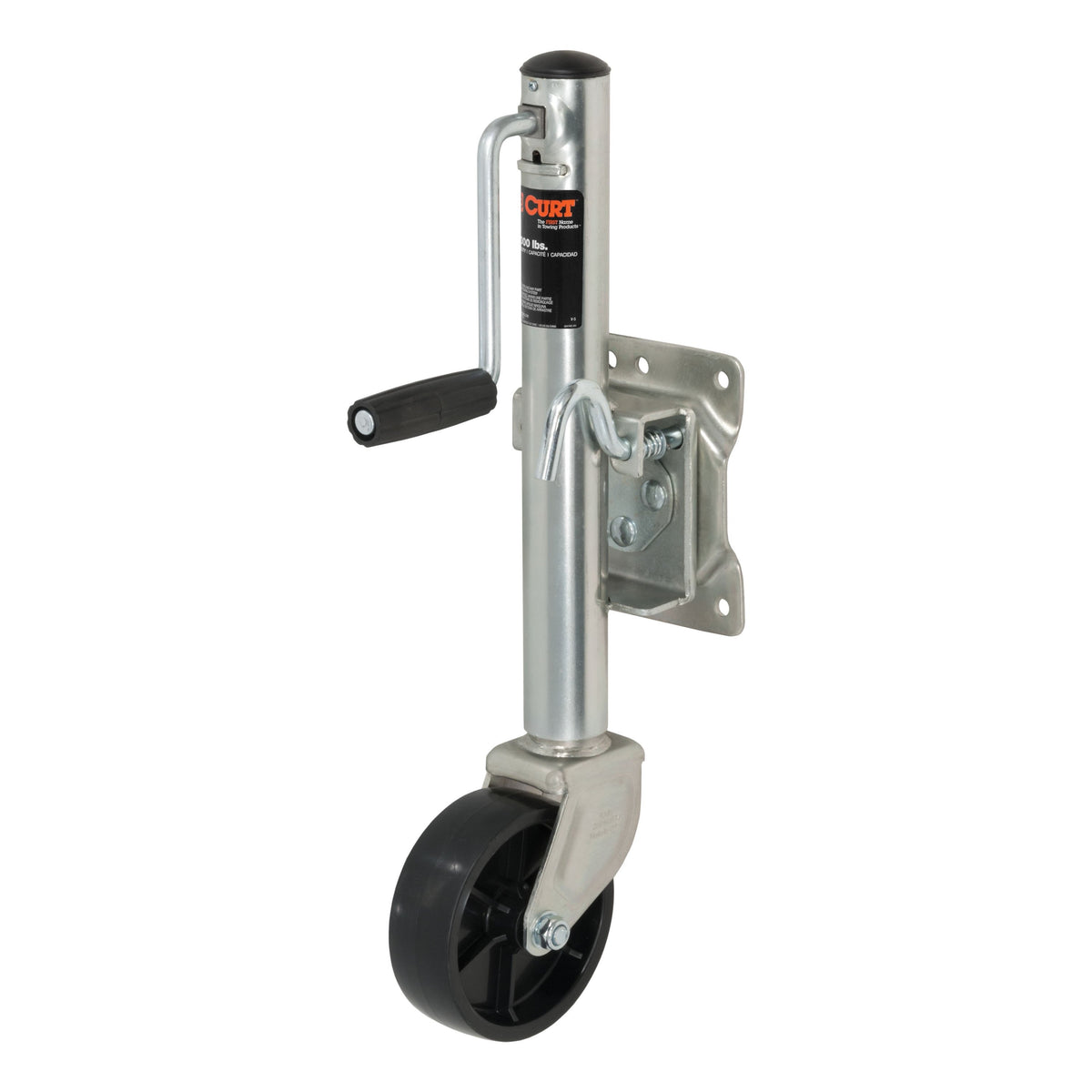 Marine Jack With 6" Wheel (1200 Lbs 10" Travel Packaged)