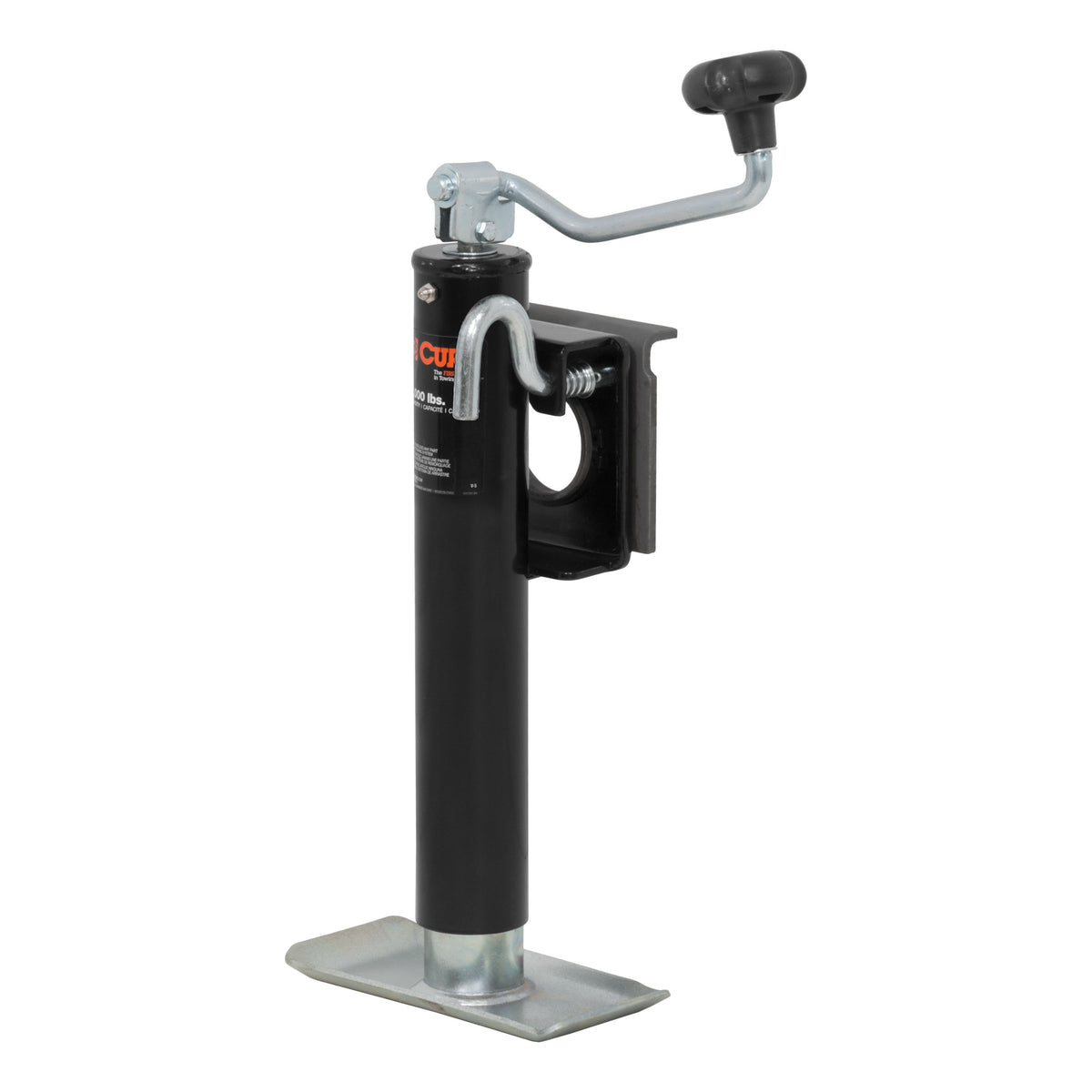 Bracket-Mount Swivel Jack With Top Handle (2000 Lbs 10" Travel Packaged)