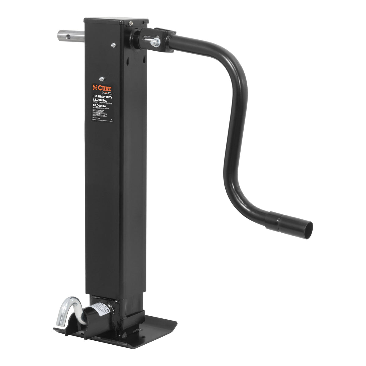 Direct-Weld Square Jack With Side Handle (12000 Lbs 12-1/2" Travel)