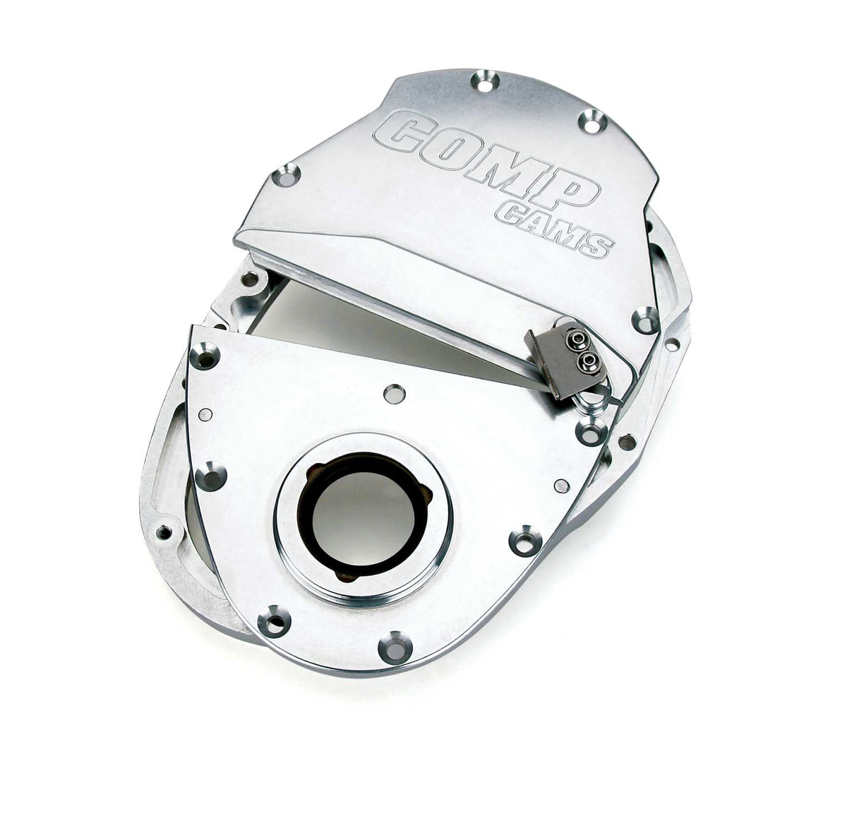 Three-Piece Billet Aluminum Timing Cover For Chevrolet Small Block And V6