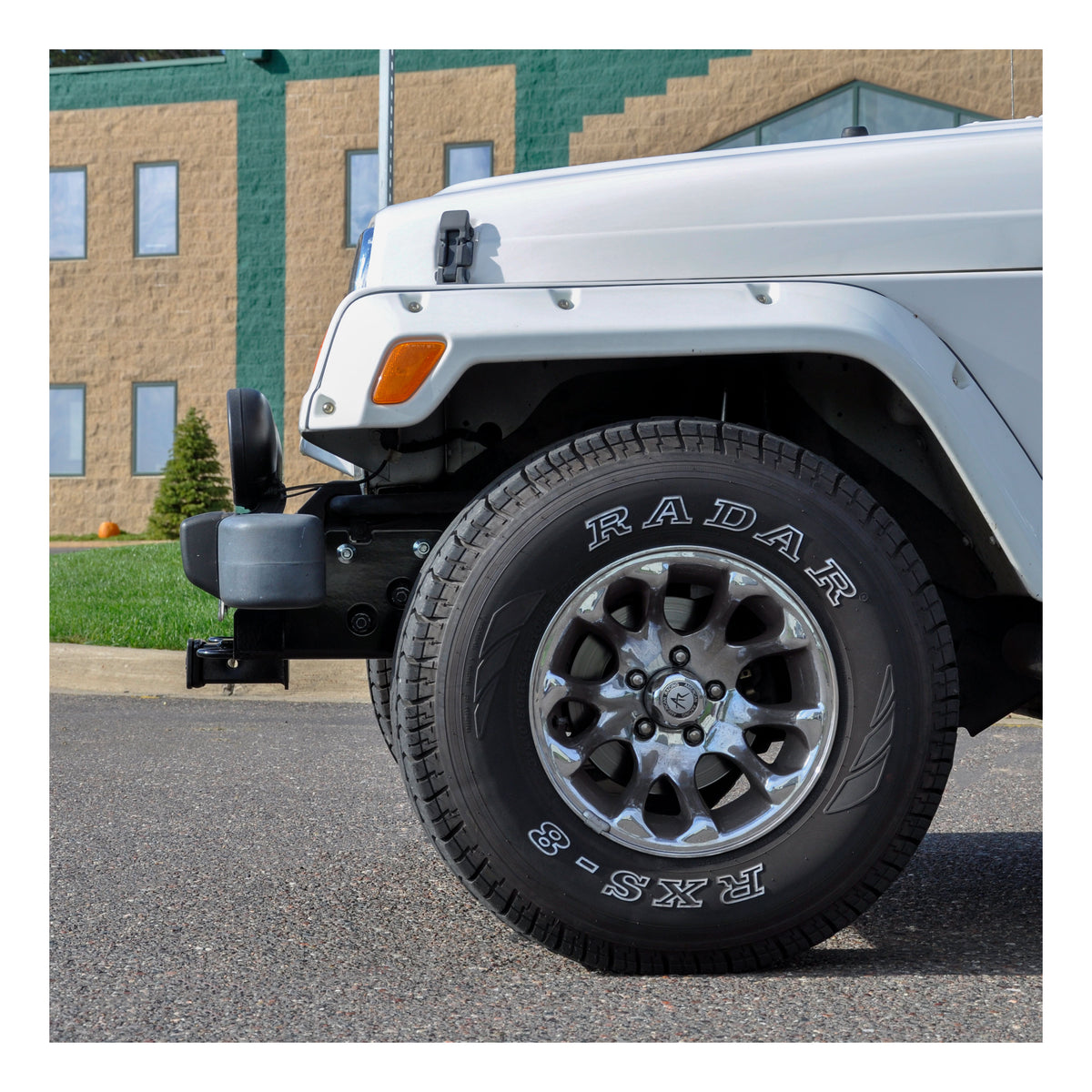 2" Front Receiver Hitch Select Jeep Wrangler TJ (Drilling Required)