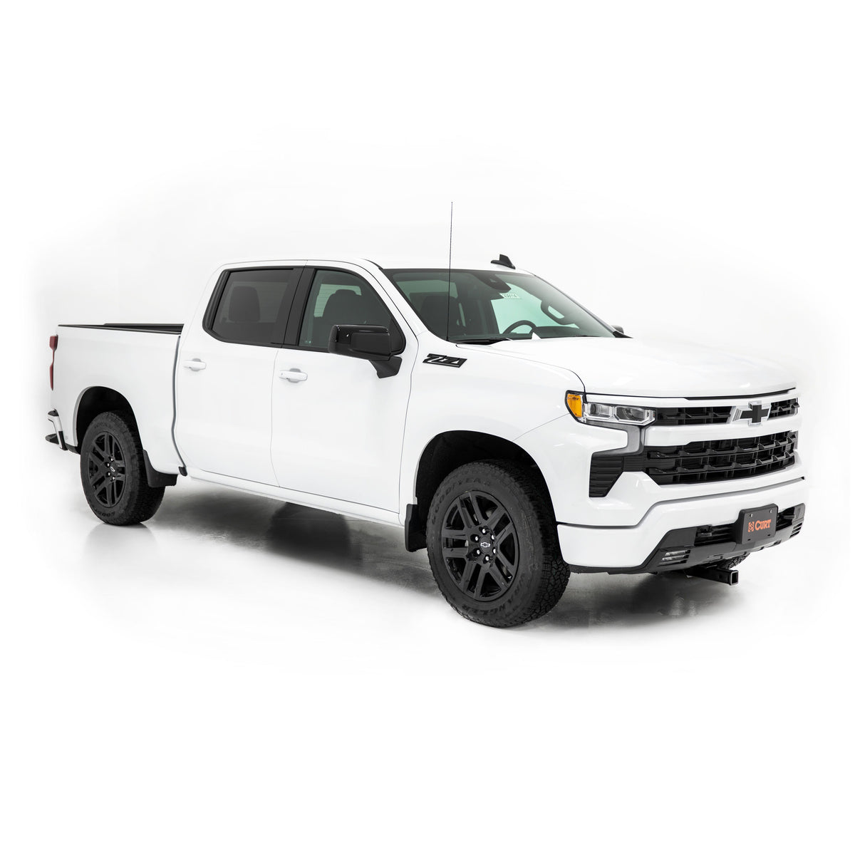 CURT 31092 2-Inch Front Receiver Hitch  Fits Select Chevrolet Silverado  GMC Sierra 1500
