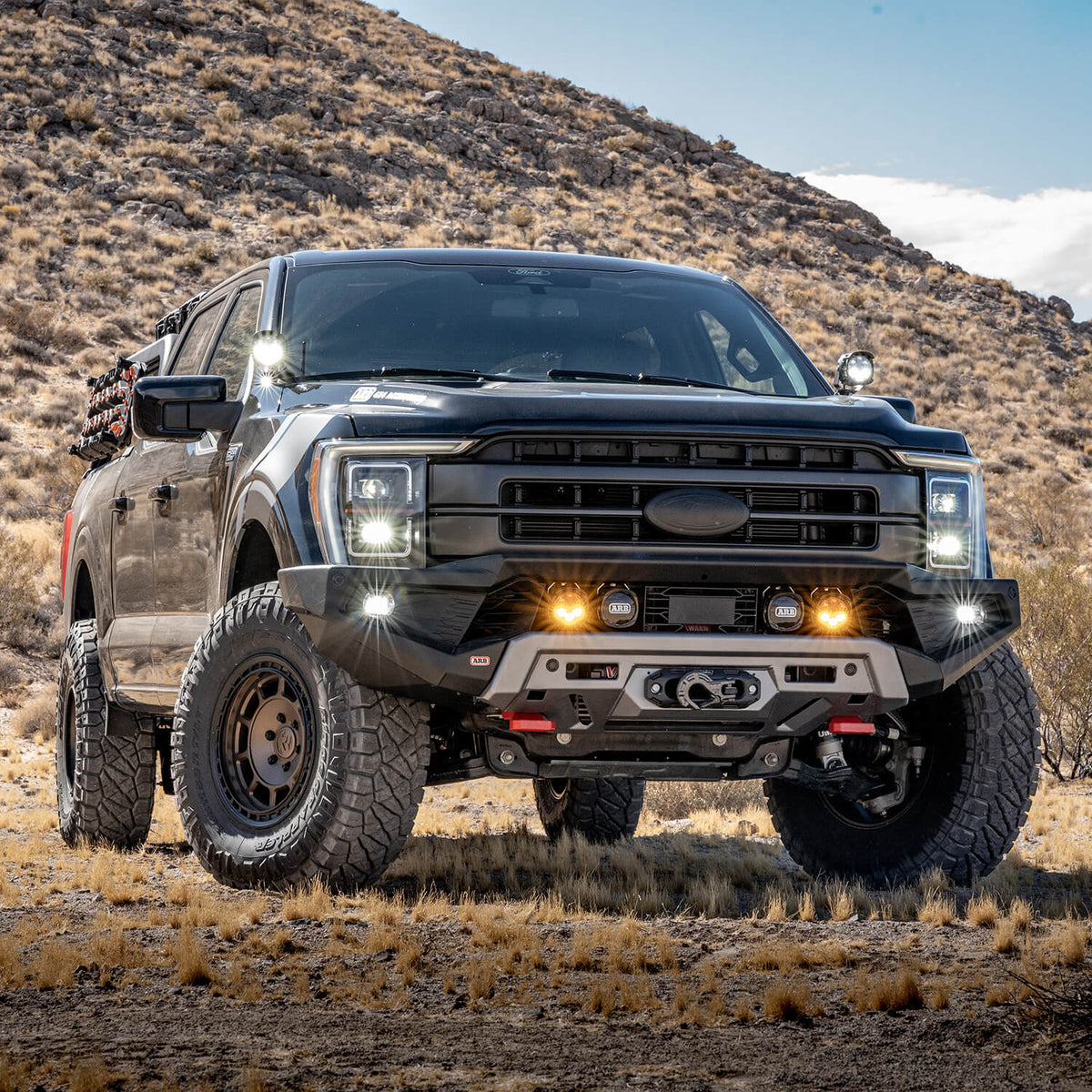 ARB - 3423210 - Zenith Winch Bumper