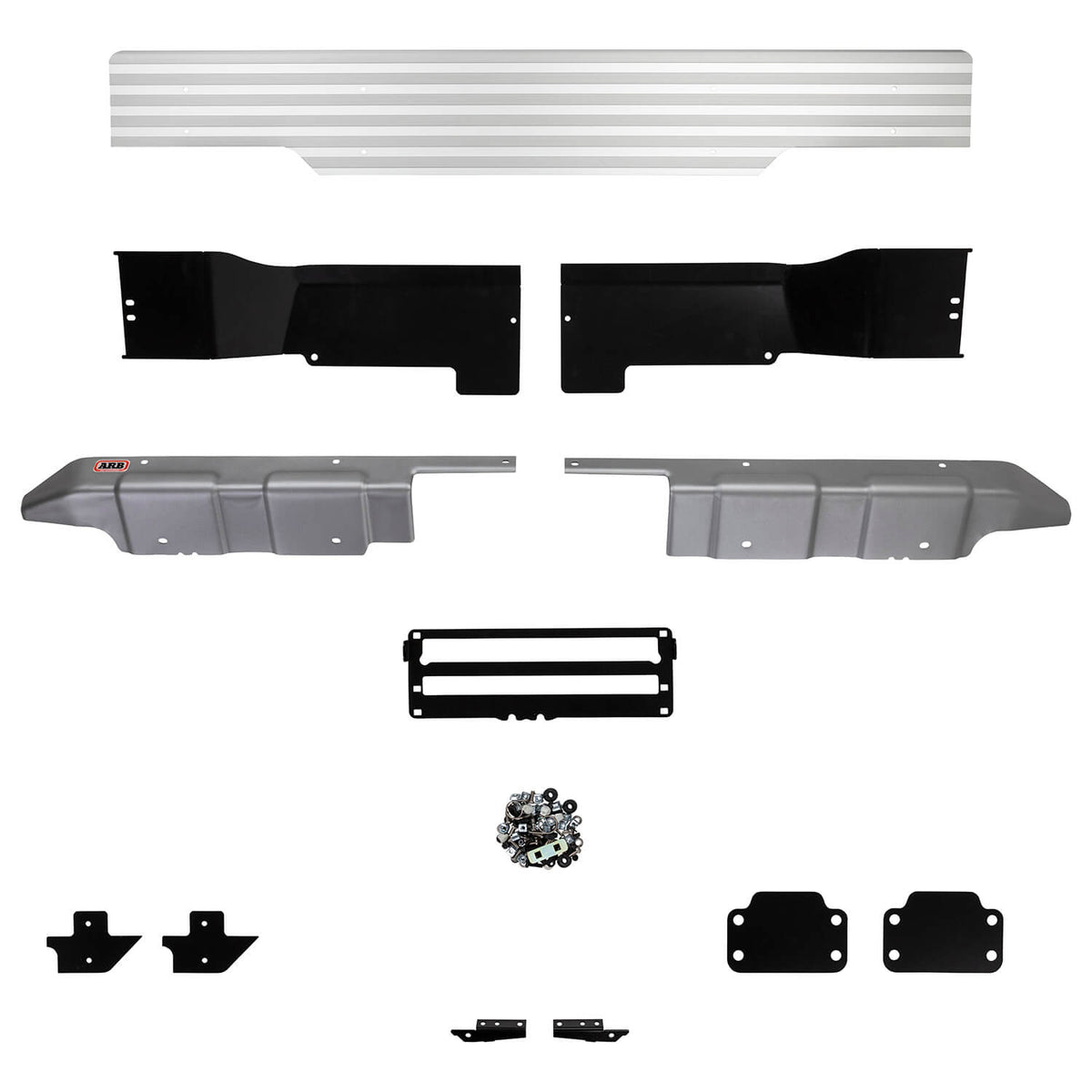 ARB - 3614150 - Summit Raw Rear Step Towbar