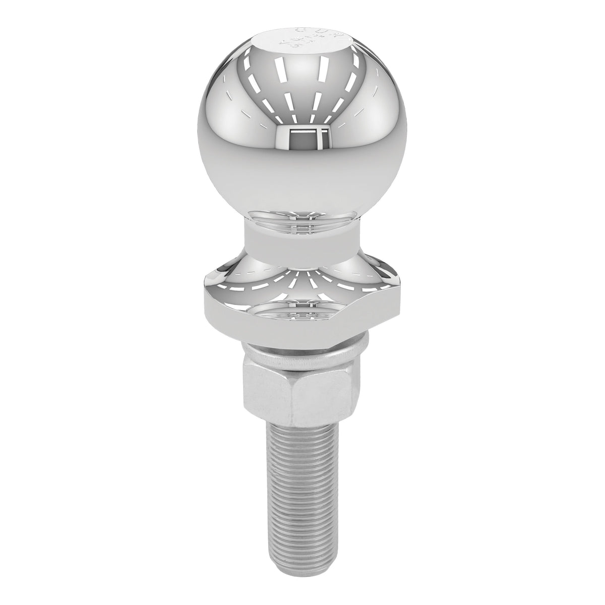 2" Trailer Ball (3/4" X 3" Shank 3500 Lbs. Chrome)