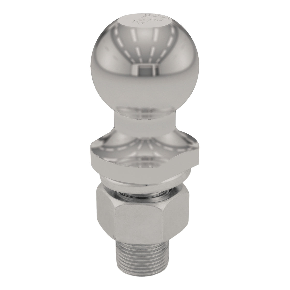 1-7/8" Trailer Ball (1" X 2-1/8" Shank 3500 Lbs. Stainless)
