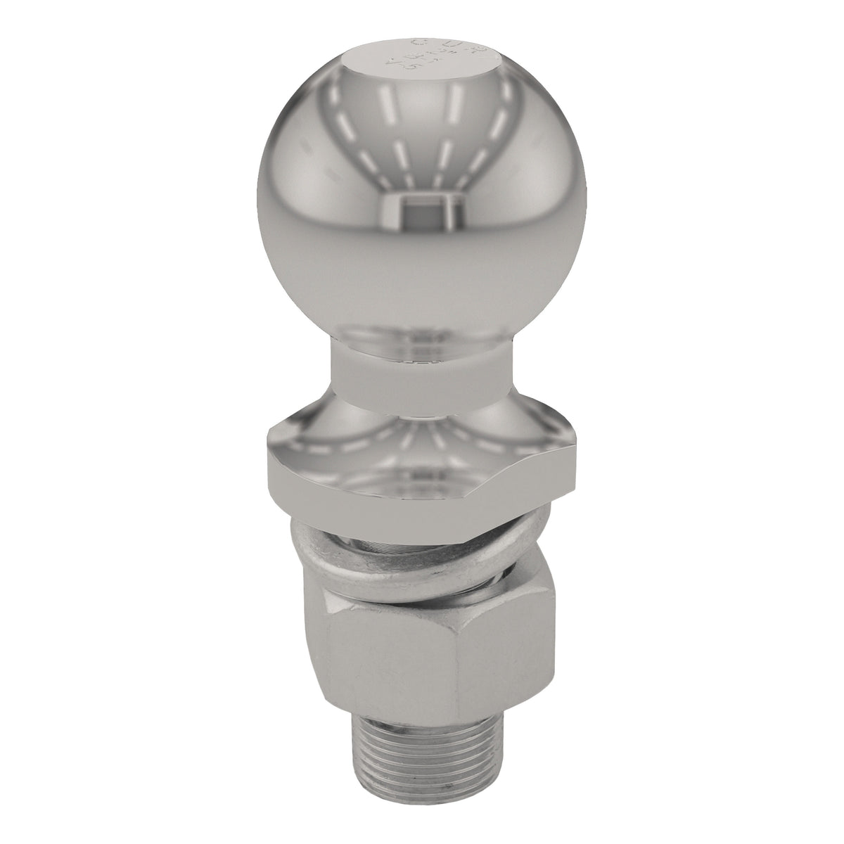2" Trailer Ball (1" X 2-1/8" Shank 6000 Lbs. Stainless)