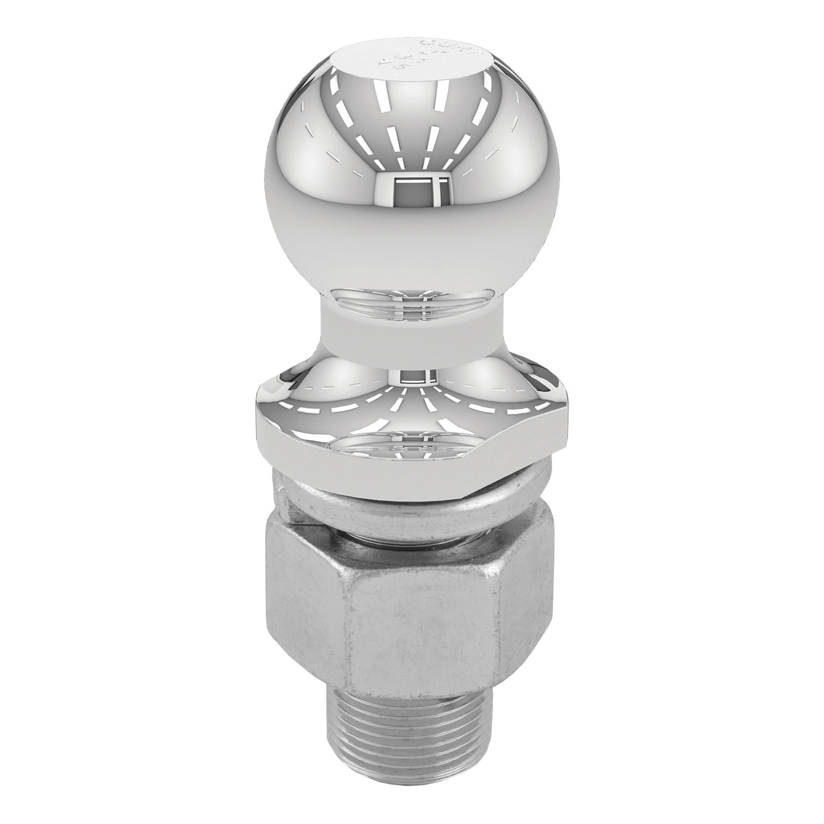 2" Trailer Ball (1-1/4" X 2-5/8" Shank 10000 Lbs. Chrome Packaged)