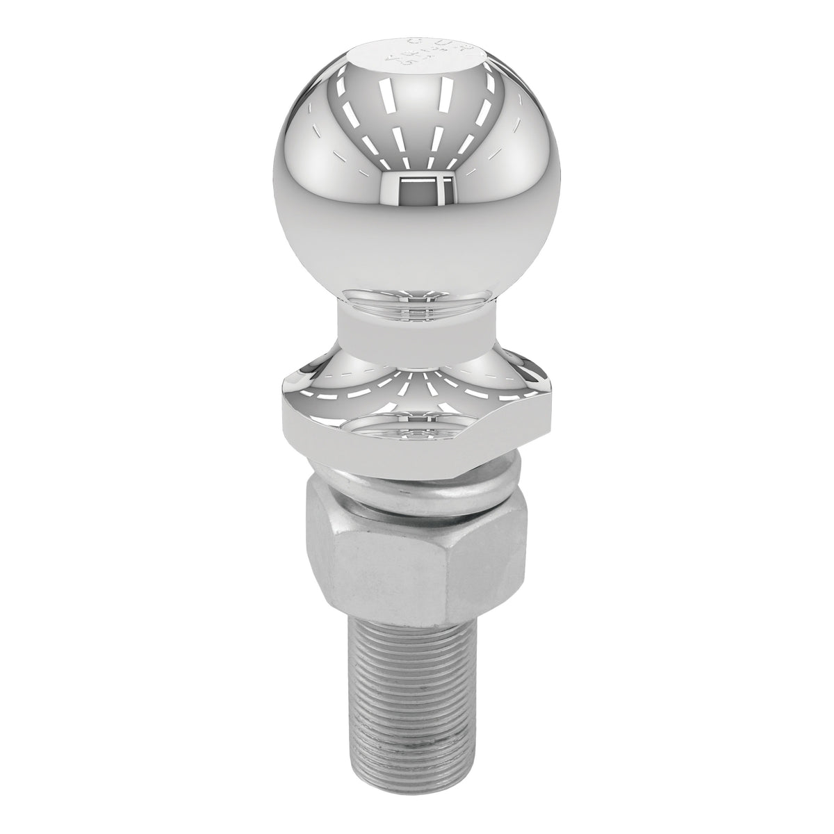2" Trailer Ball (1" X 3" Shank 6000 Lbs. Chrome Packaged)