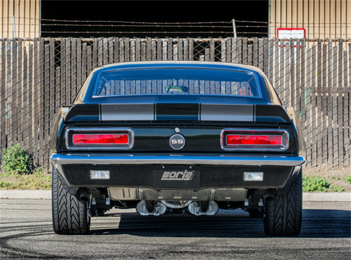 CrateMuffler® Chevrolet Big Block 396/ 402/ 427 CID V8 Stock Output 2.5" Offset Inlet/ 2.5" Center Outlet ATAK® Part # 400852