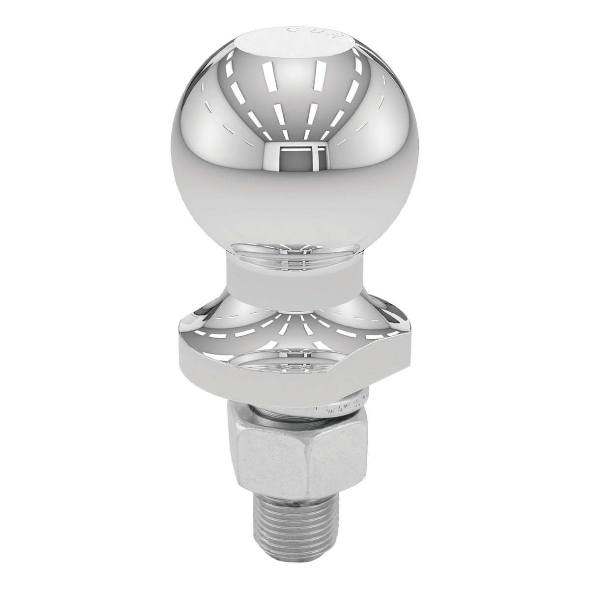 50mm Trailer Ball (3/4" X 50mm Shank 1600 Kg. Chrome)
