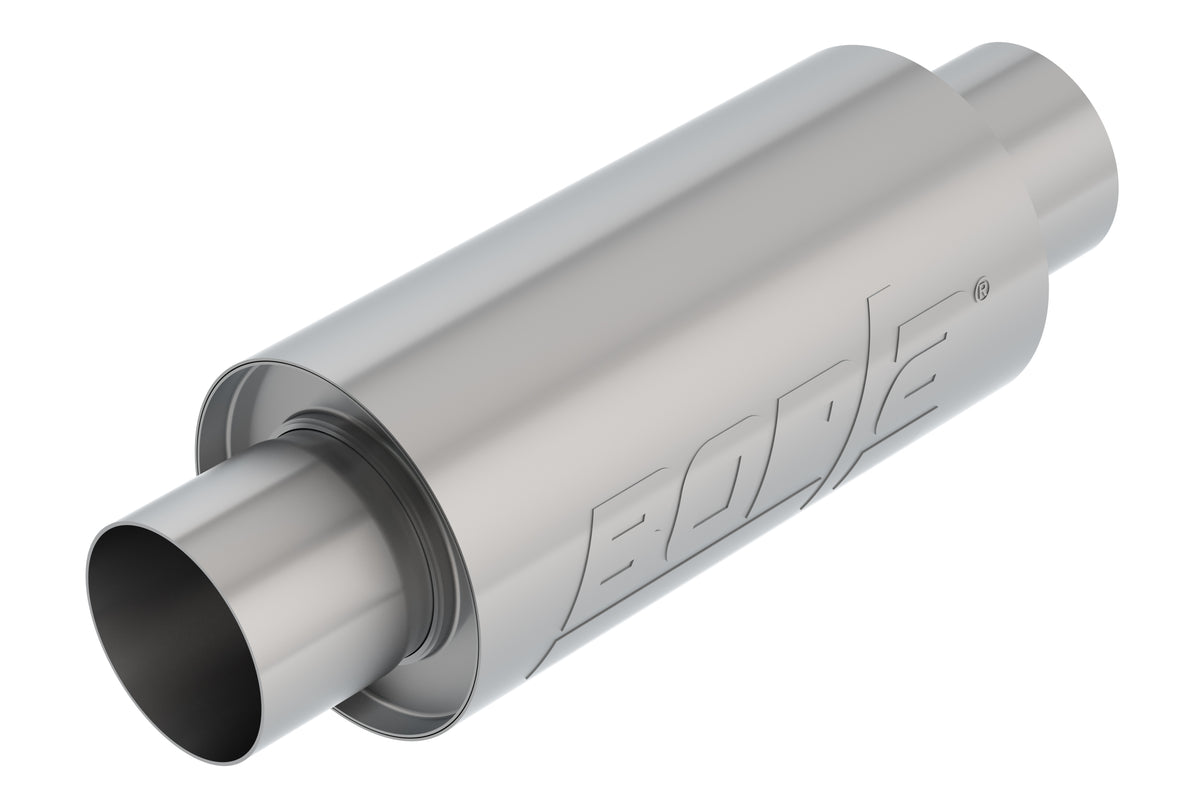 Resonator 3 In. Center Inlet/ 3 In. Center Outlet 5 In. Round X 10 In. Long Body