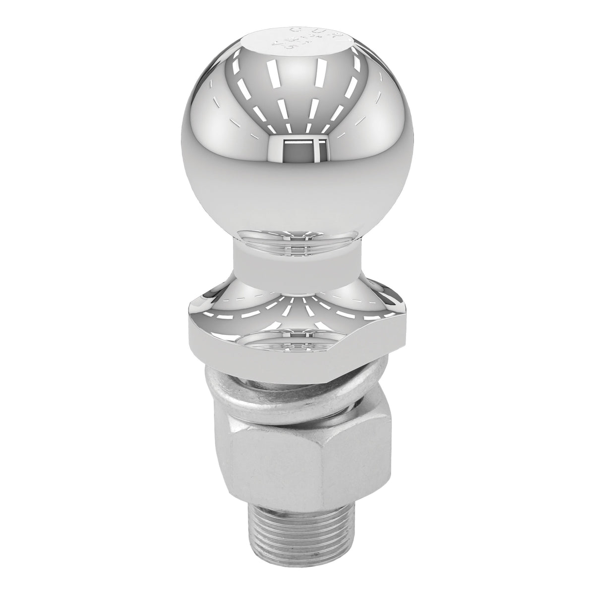 2" Trailer Ball (1" X 2-1/8" Shank 6000 Lbs. Chrome Packaged)