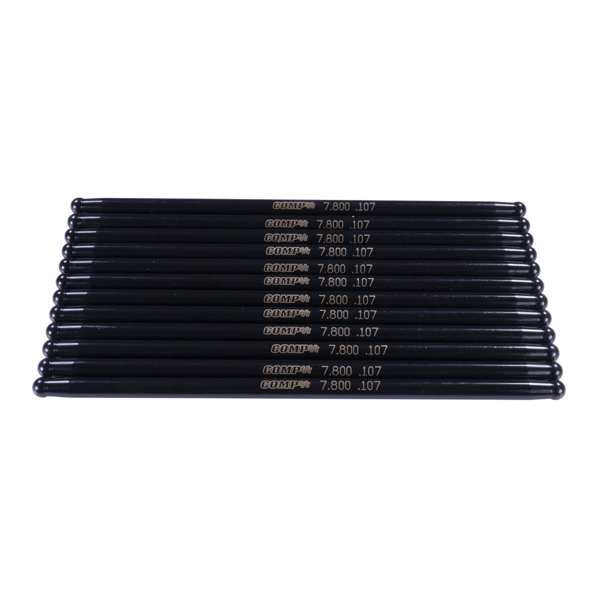 Comp Cams Xtreme Race G2 Pushrod  7.800 Inch Length  0.3125 Diameter  210 Radius  0.107 Wall  Set Of 12