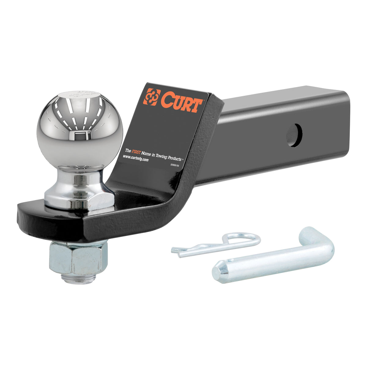 Loaded Ball Mount With 2-5/16" Ball (2" Shank 7500 Lbs. 2" Drop)