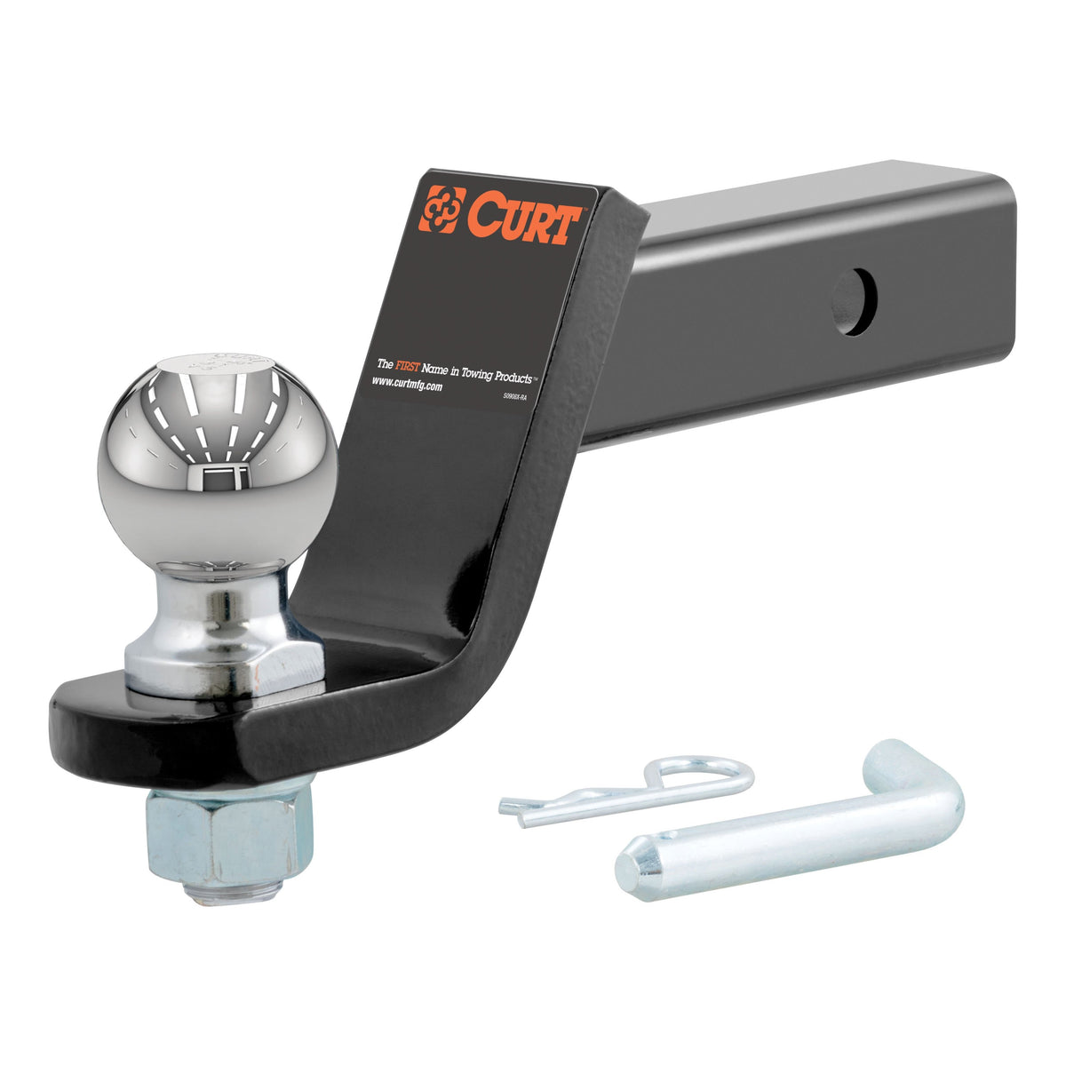 Loaded Ball Mount With 2-5/16" Ball (2" Shank 7500 Lbs. 4" Drop)