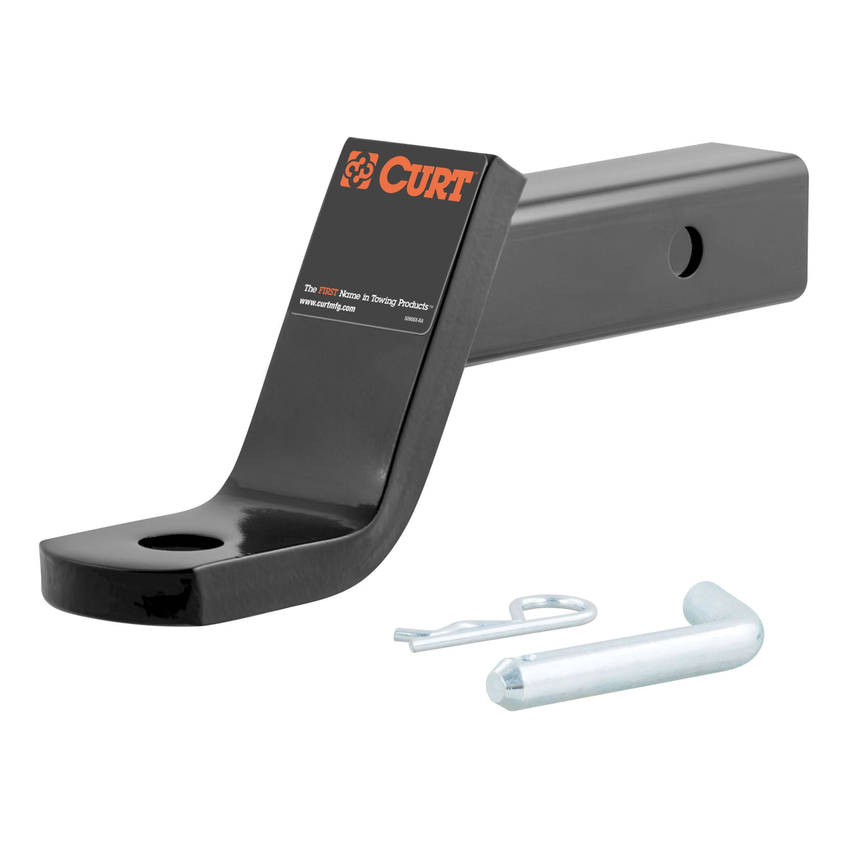 Class 3 Ball Mount With Pin (2" Shank 7500 Lbs. 4" Drop 8-1/4" Long In Box)