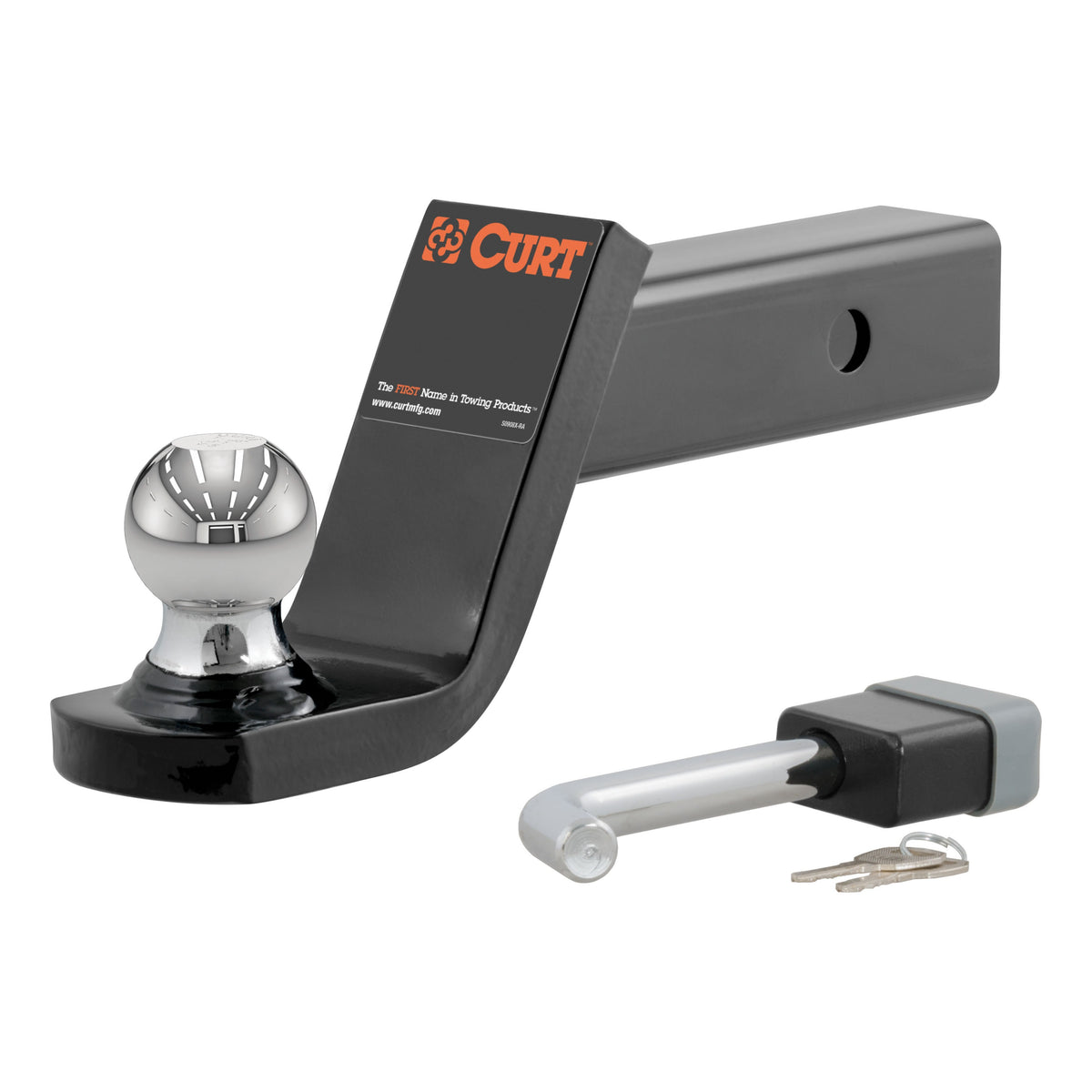 Towing Starter Kit With 2" Ball (2" Shank 7500 Lbs 4" Drop)