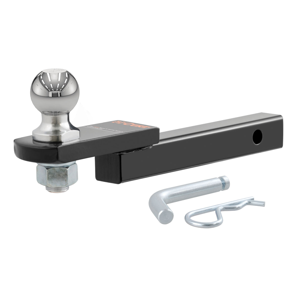 Towing Starter Kit With 2" Ball (1-1/4" Shank 3500 Lbs 3/4" Rise)