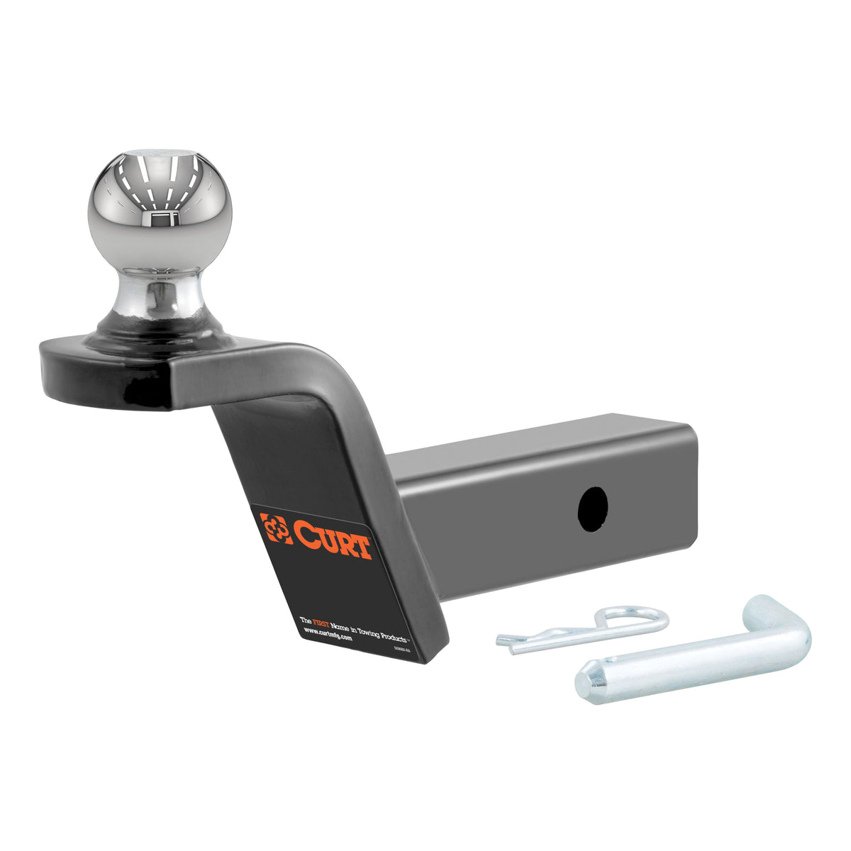 Fusion Ball Mount With 2" Ball (2" Shank 7500 Lbs. 2" Rise)