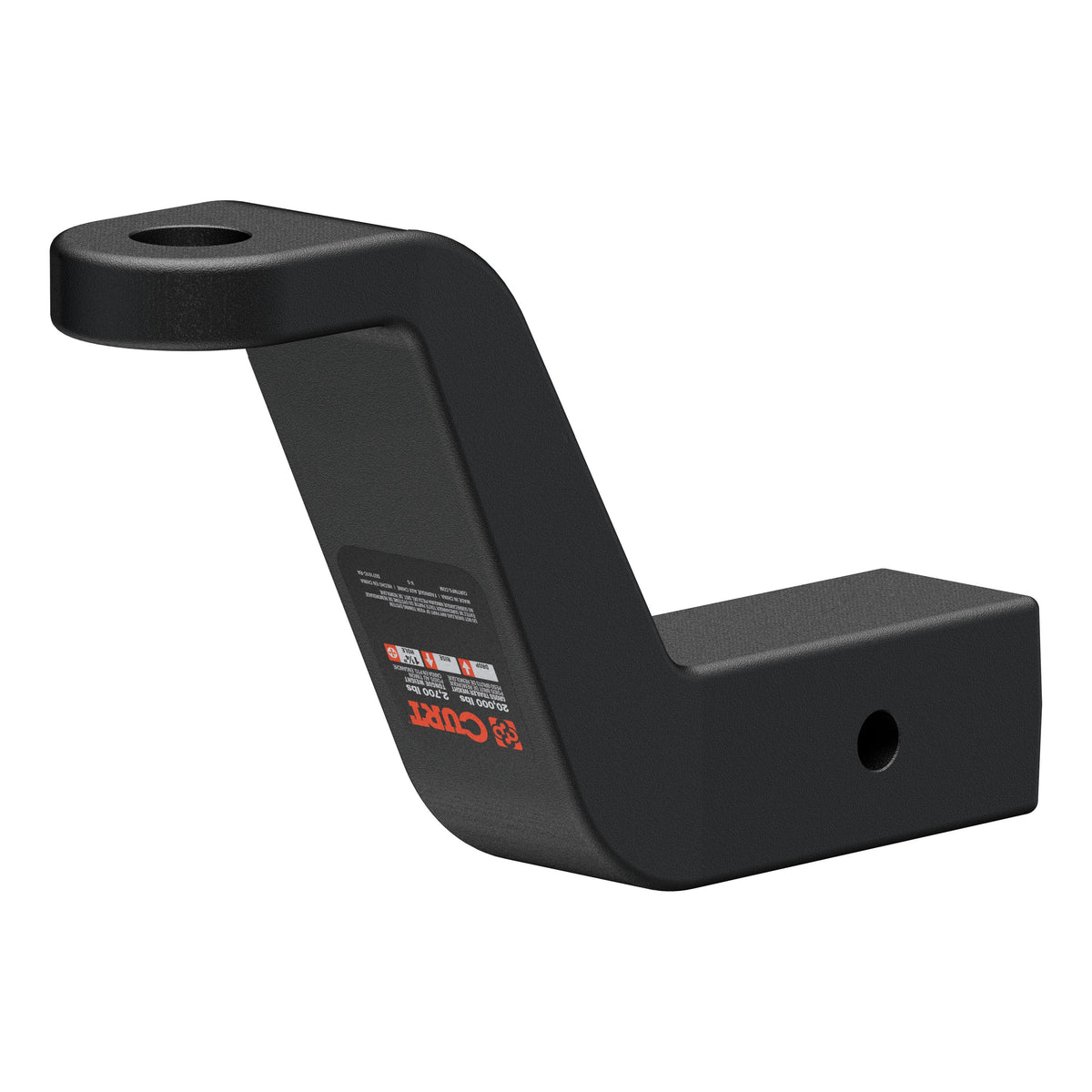 Commercial Duty Forged Ball Mount (2-1/2" Shank 20000 Lbs. 6" Drop)