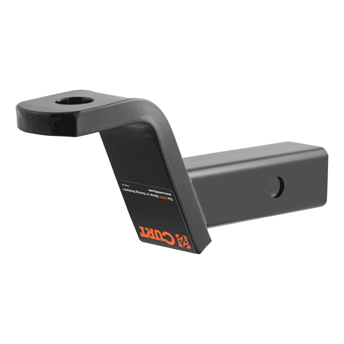CURT 45850 Class 3 Trailer Hitch Ball Mount  Imported  Fits 2-Inch Receiver  7 500 Lbs  1-Inch Hole  4-Inch Drop  2-In Rise