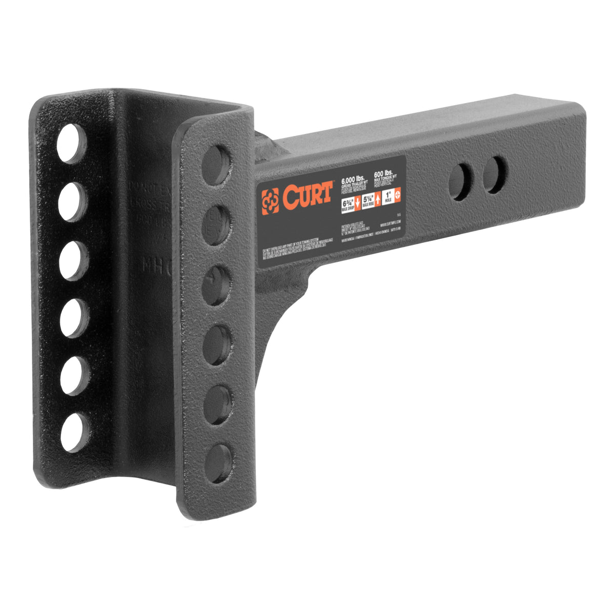 Replacement 2" Adjustable Channel Mount Shank (Fits #45901 6000 Lbs.)