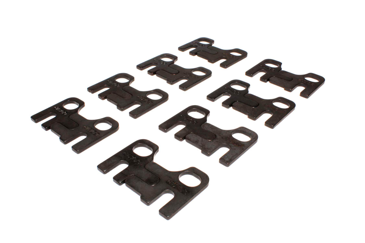Flat 2 Piece Adjustable Guide Plate Set SBC/289-351W W/ 5/16" Pushrod 7/16" Stud