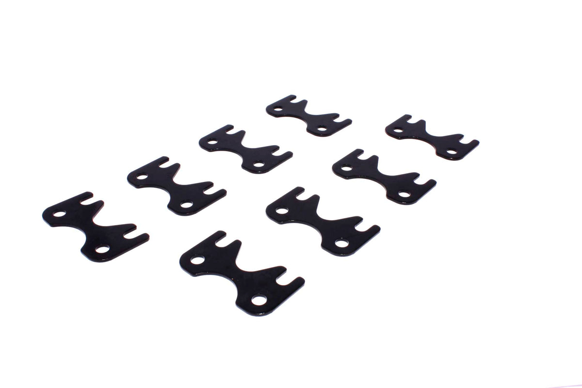 Flat 1 Piece Guide Plate Set GM LS W/ 3/8" Pushrod And 8mm Stud