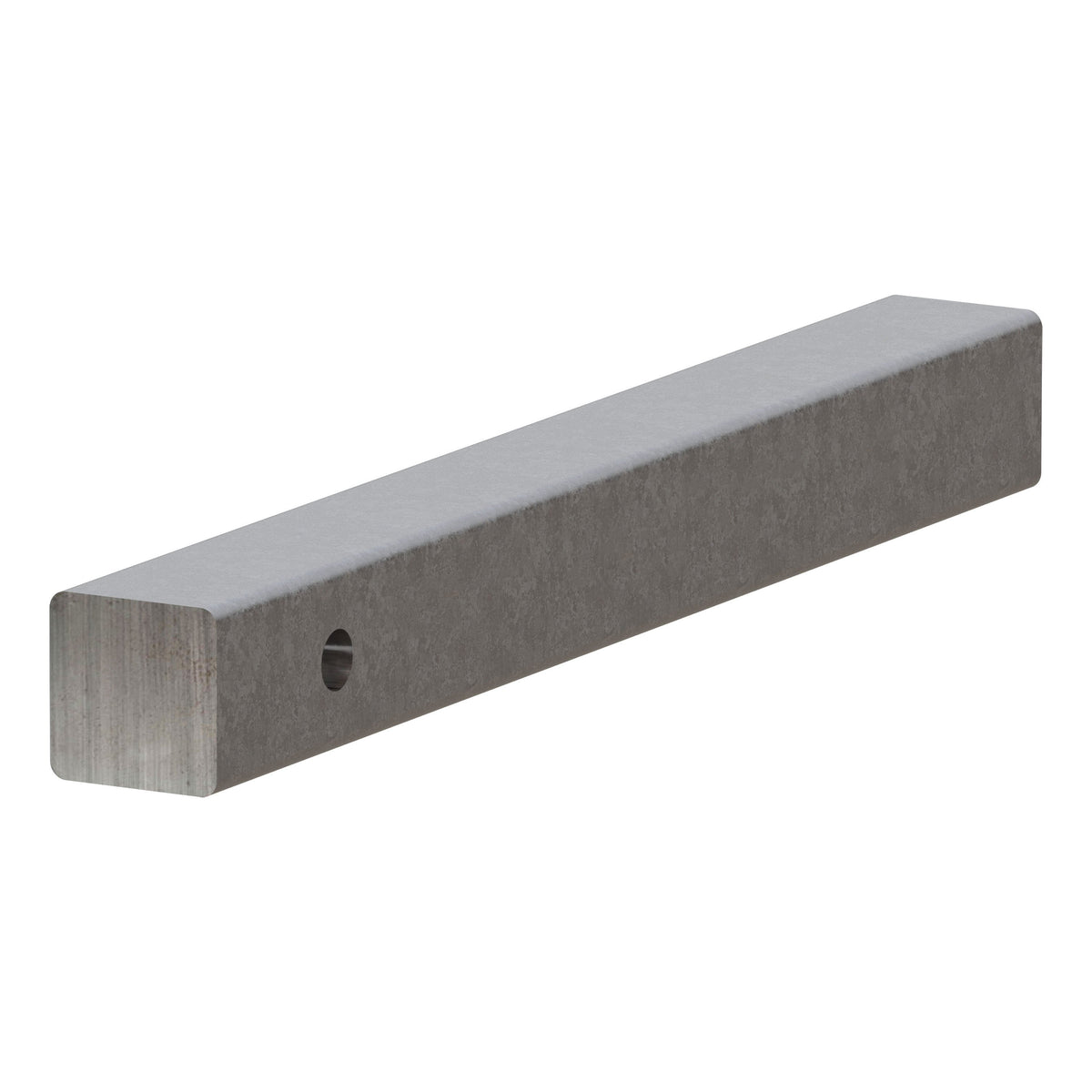 2" X 18" Raw Steel Hitch Bar