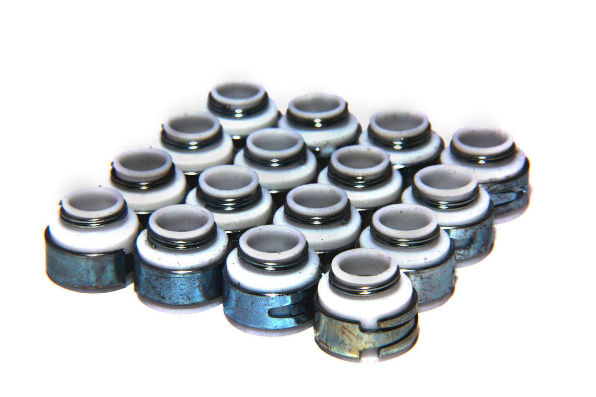Set Of 16 PTFE Valve Seals For .530" Guide Size 5/16" Valve Stem