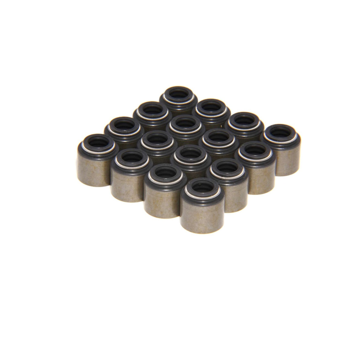 Set Of 16 Steel Viton Valve Seals For .500" Guide Size 8mm Valve Stem
