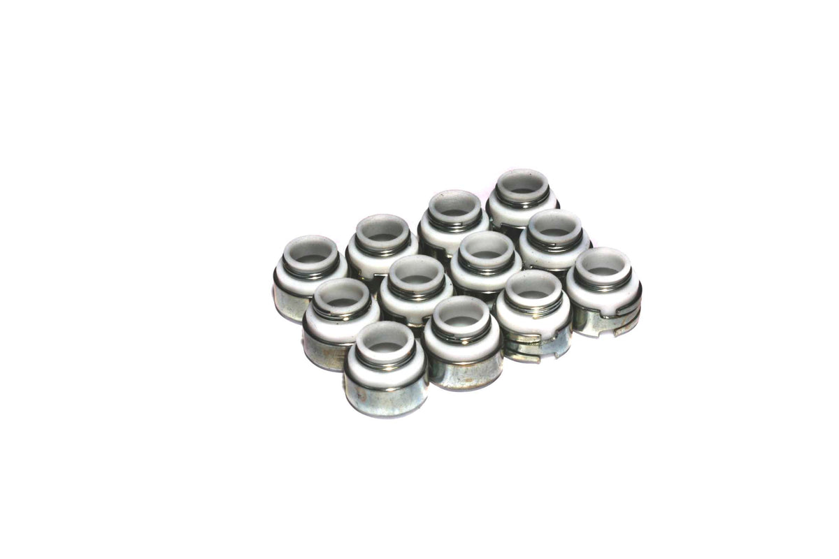 Set Of 12 PTFE Valve Seals For .500" Guide Size 5/16" Valve Stem
