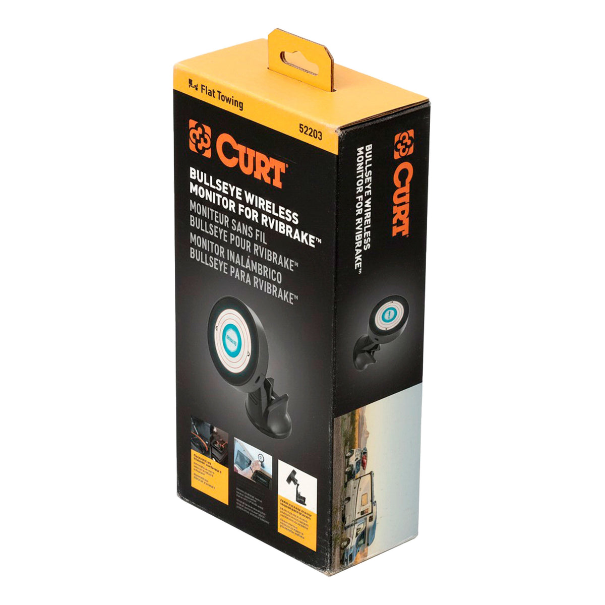 CURT 52203 Bullseye Wireless Monitor For RVibrake