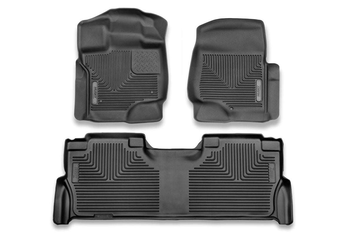 Husky X-act Front & 2nd Seat Floor Liners 53468